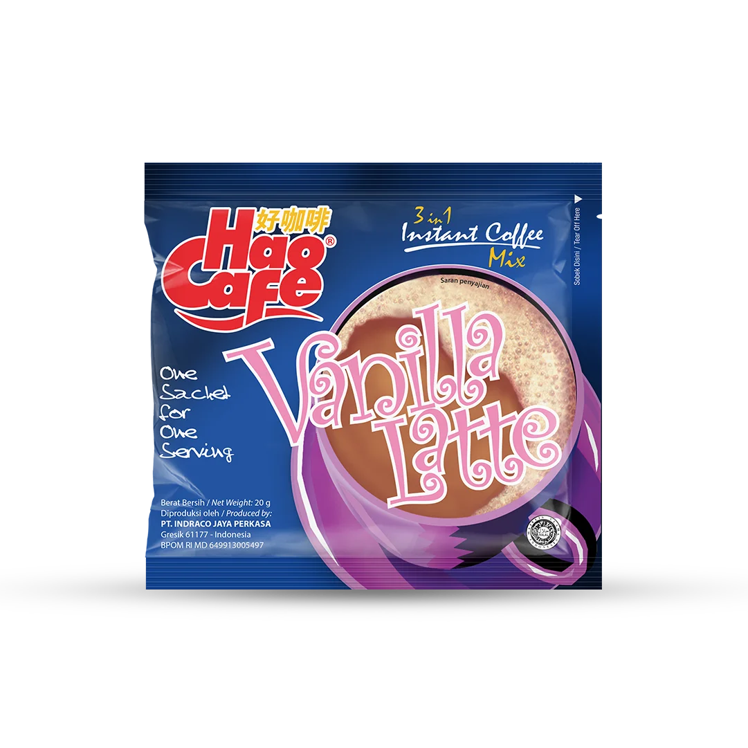 Hao Cafe Kopi Instan Vanilla Latte