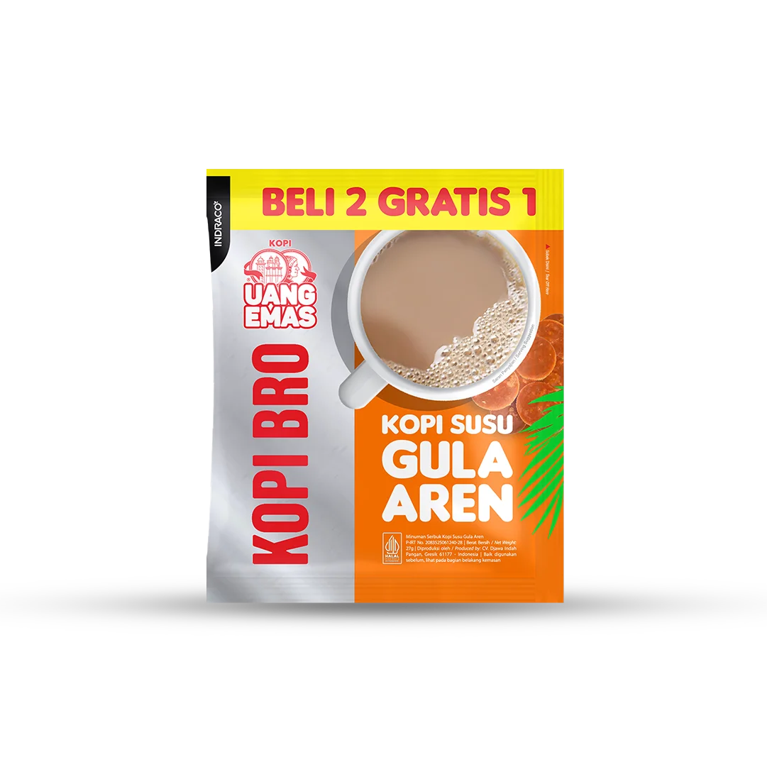 Uang Emas Kopi Bro Kopi Susu Gula Aren